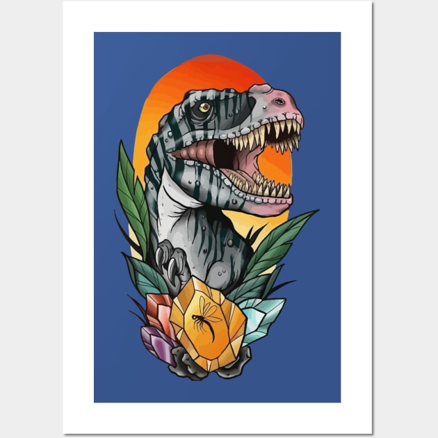 Dinosaur DNA Wall Art by WorldDinosaurs